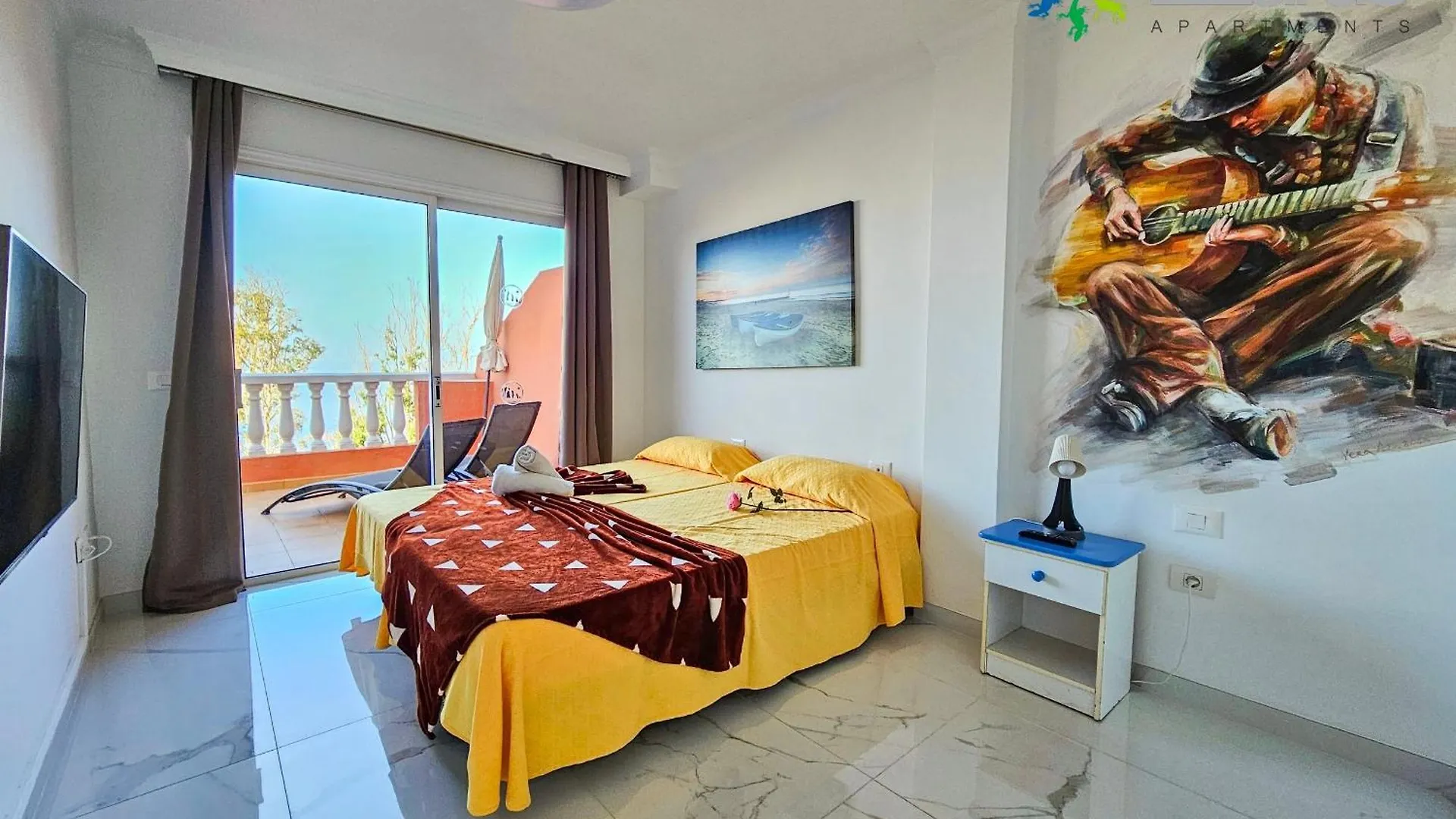 7Lizards - Ocean View Apartments Puerto de Santiago
