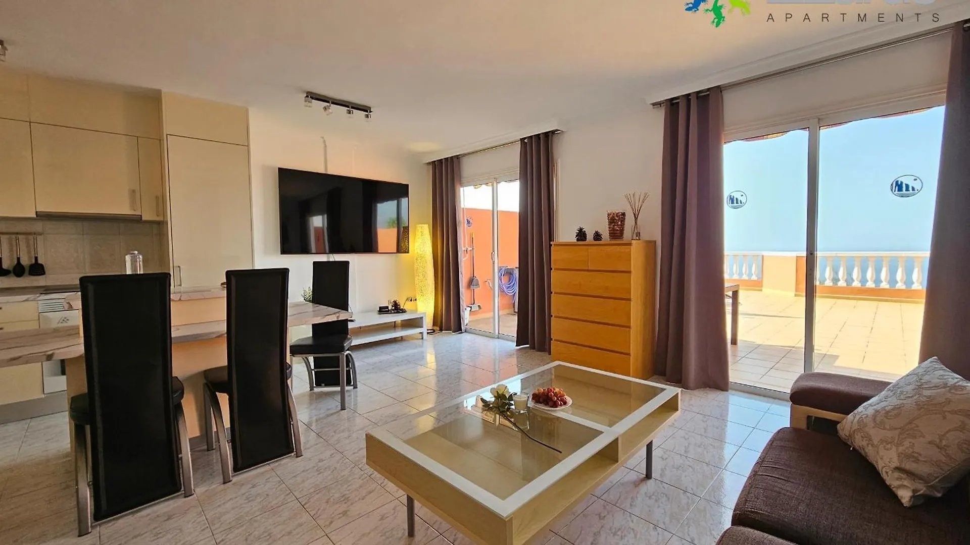 7Lizards - Ocean View Apartments Puerto de Santiago  Aparthotel